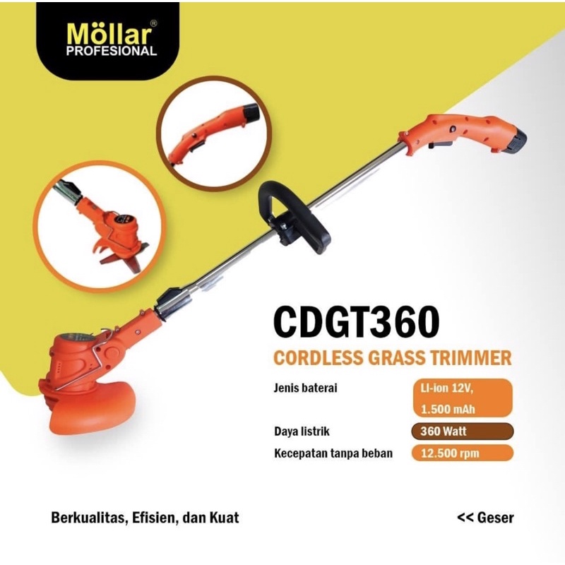 mesin potong rumput cdgt360 xenon / mesin potong rumput baterai xenon / mesin potong rumput baterai 12v xenon / mesin potong rumput cordless xenon / cordless grass trimmer xenon / xenon CDGT360 mesin potong rumput / mesin potong rumput baterai murah