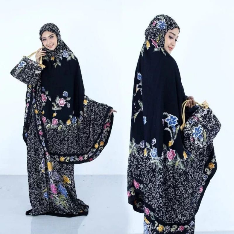 maw_arbatik MUKENA BATIK ENCIM/MUKENA BATIK JUMBO/MUKENA ALFARIS