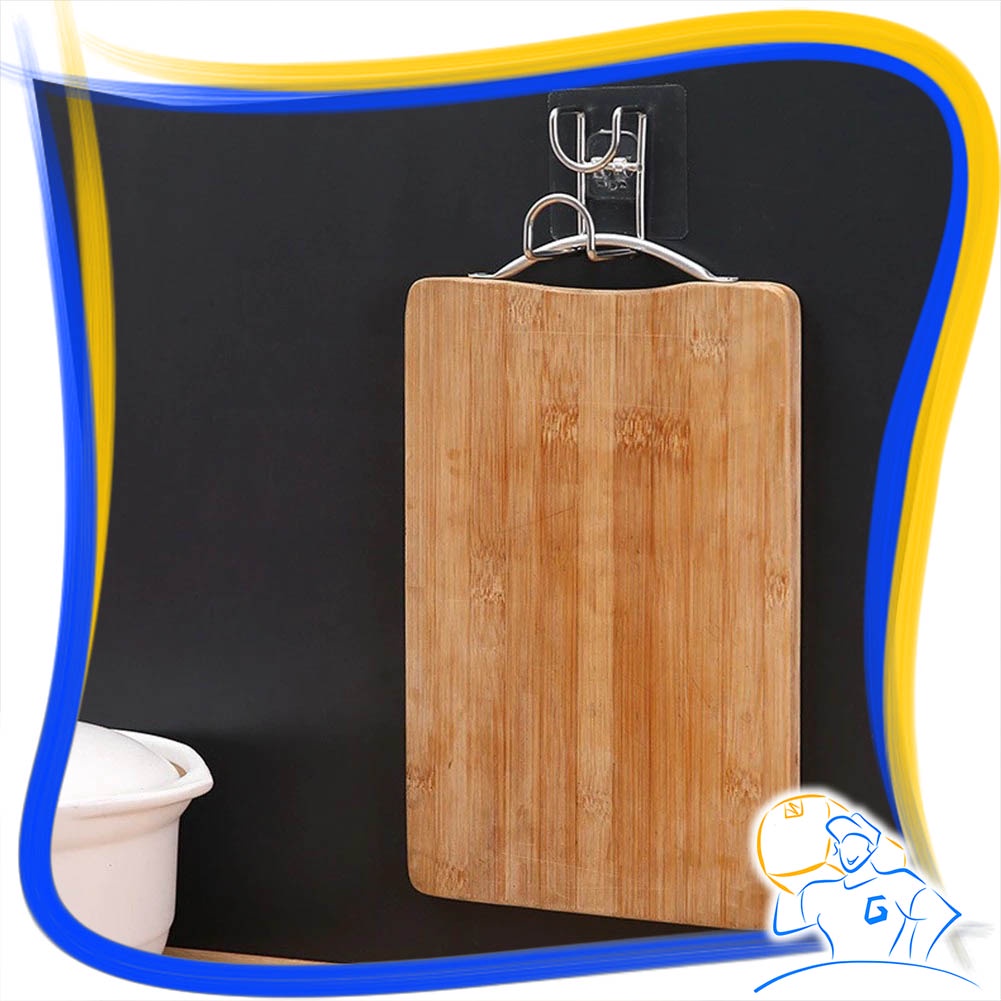 Gantungan Tempel Hook Baskom Ember Serbaguna Stainless Hanger Dapur