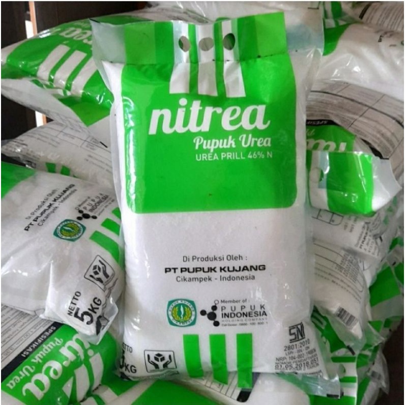pupuk urea putih nitrea 5kg non subsidi kemasan asli pabrik