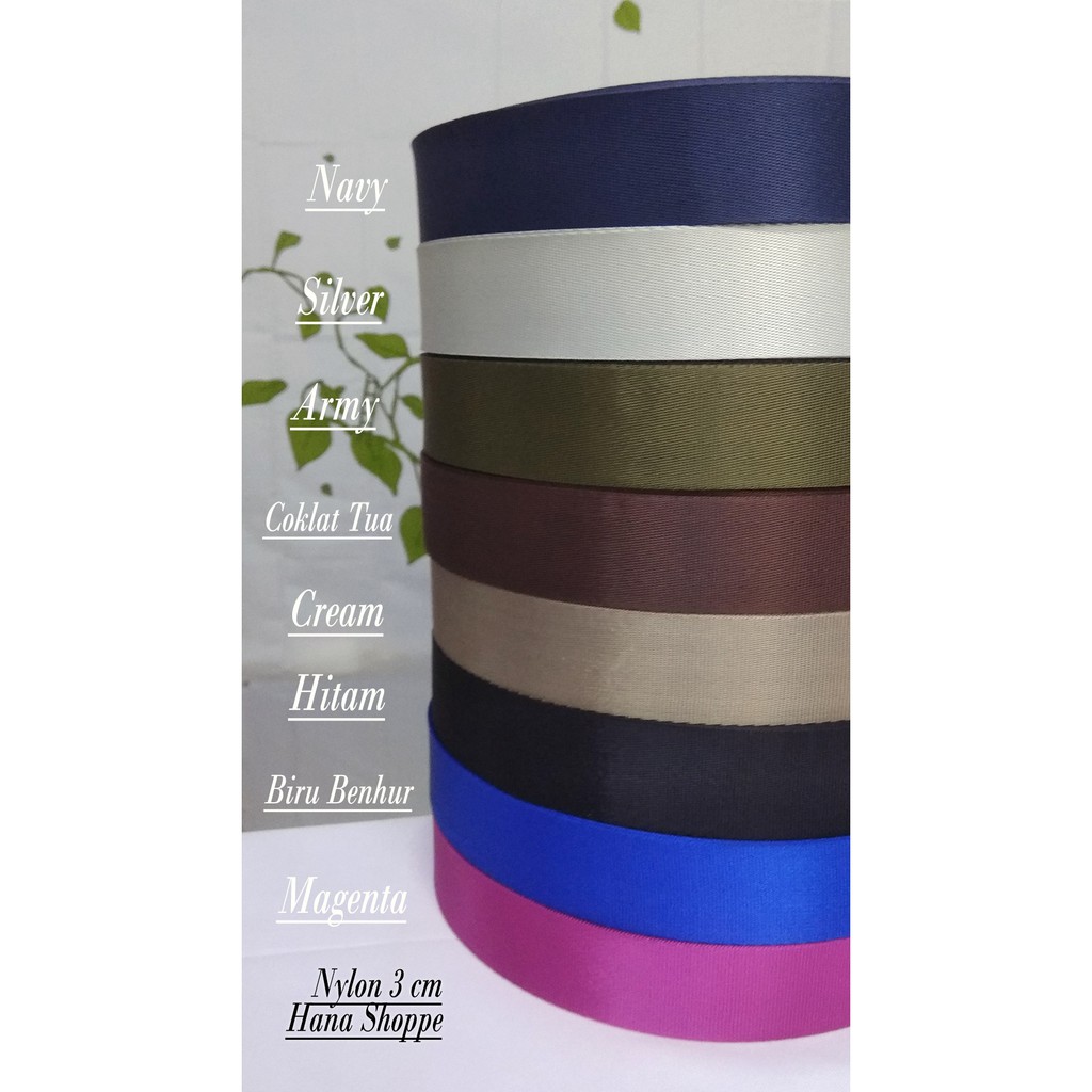 Webbing Nylon 3cm