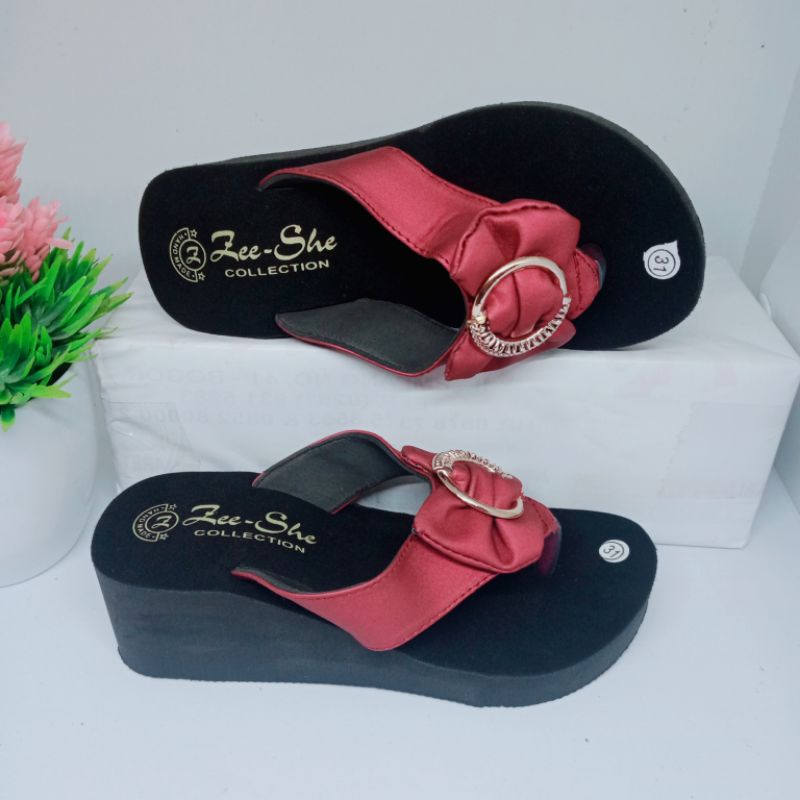 Sandal Wedges Anak Pita Kitty