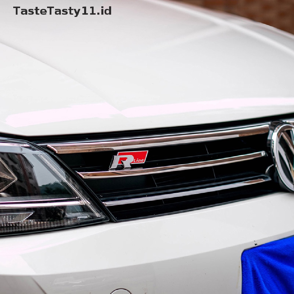 (TasteTasty) Stiker Emblem Rline Bahan Metal Untuk Bagasi Mobil VW CC GTI Passat