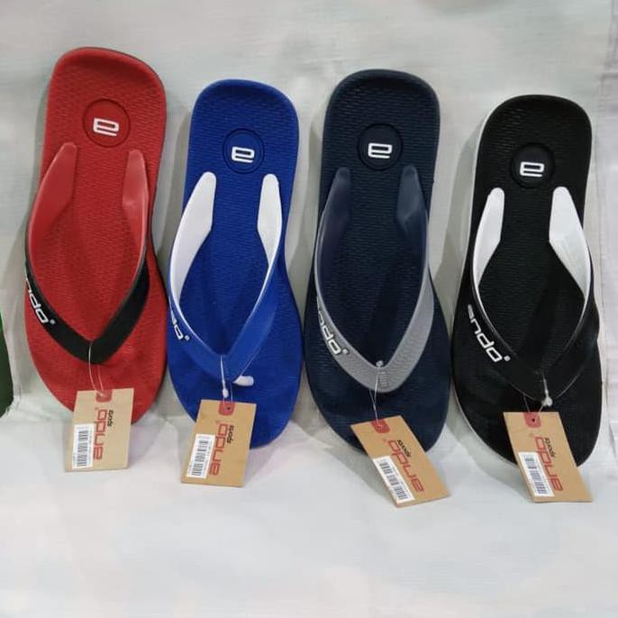 SANDAL JEPIT PRIA ANDO ORIGINAL TERBARU BIRU SIZE 39-43