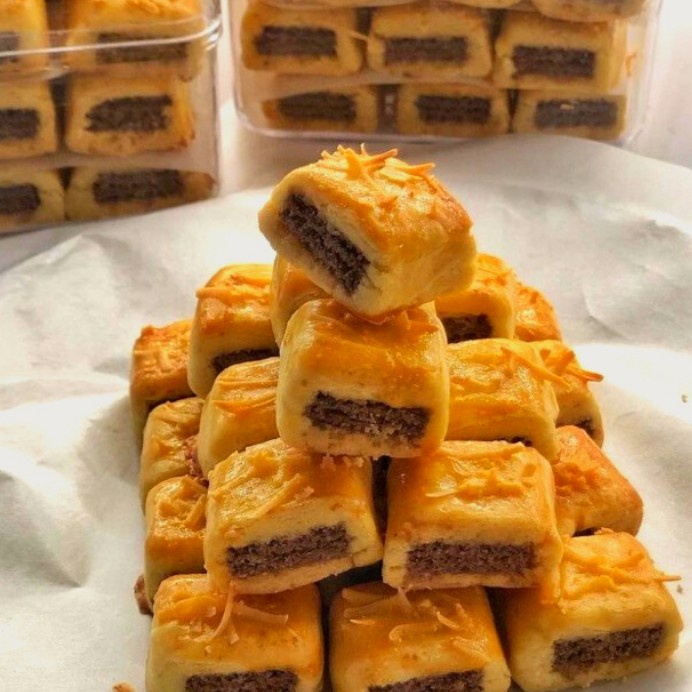 

Kue Lebaran Kering Waffer Cookies Wafer Premium