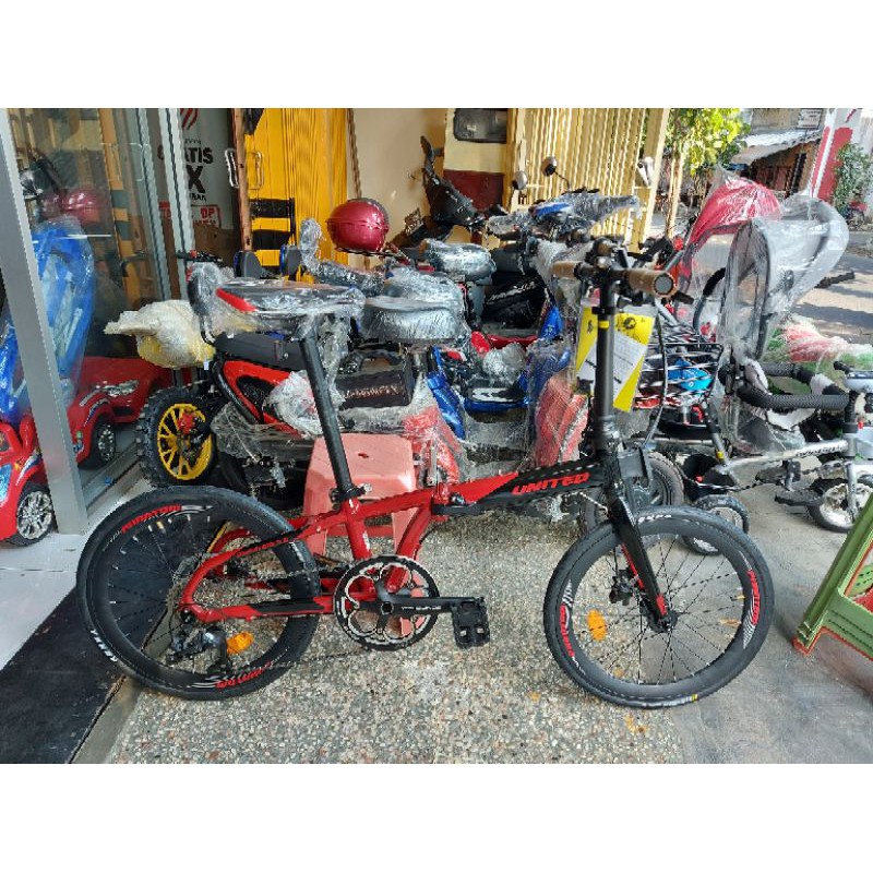 sepeda lipat 20 inch United Phantom 3.0