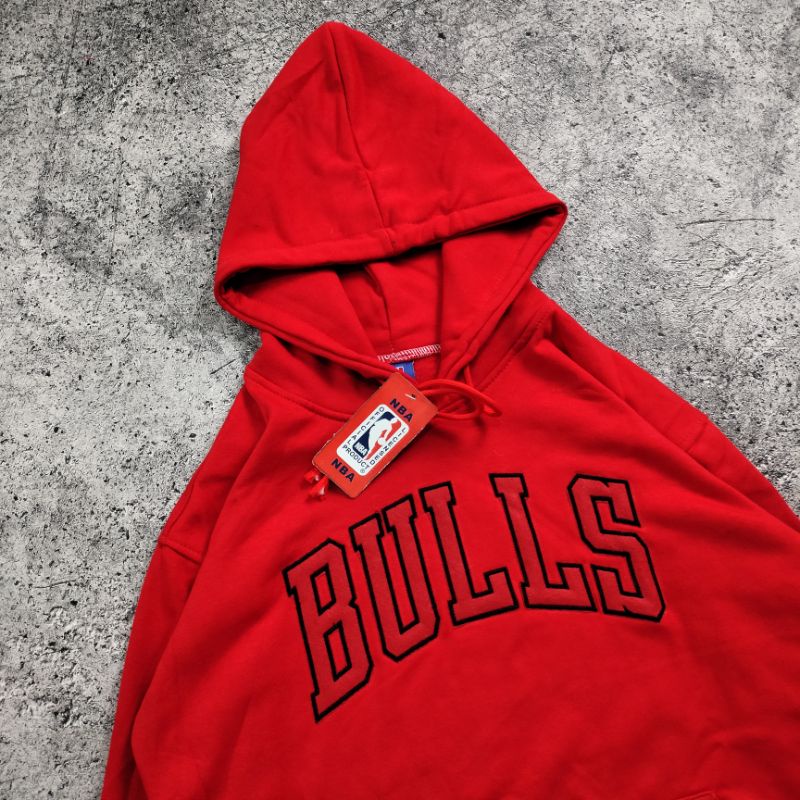 SWEATER HOODIE BULLS NBA BORDIR FULLTAG &amp; LEBEL