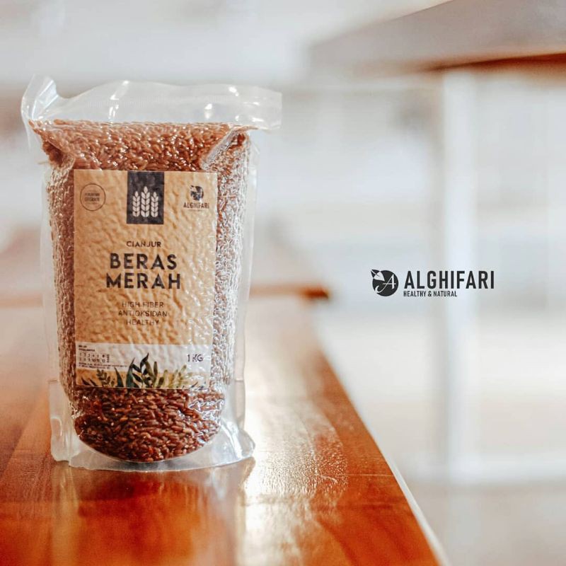 

ALGHIFARI BERAS MERAH CIANJUR ORGANIK 1KG