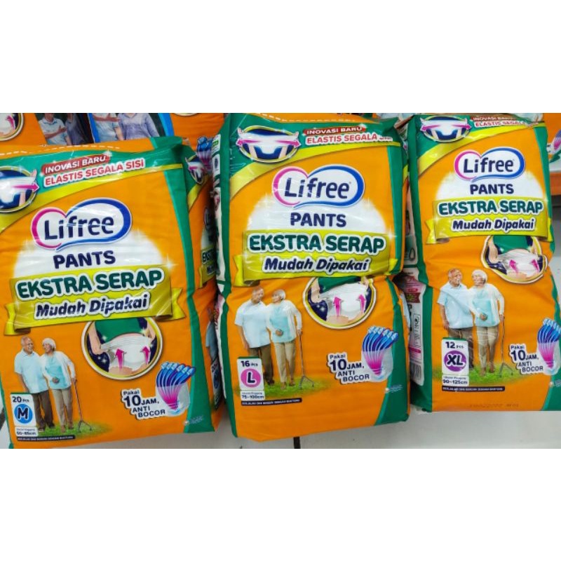 LIFREE EXTRA SERAP PANTS M20,L16,XL12,XXL5,XXXL10