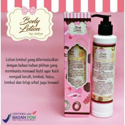 PURE LOTION BPOM - BODY LOTION PURE BY JELLY BPOM