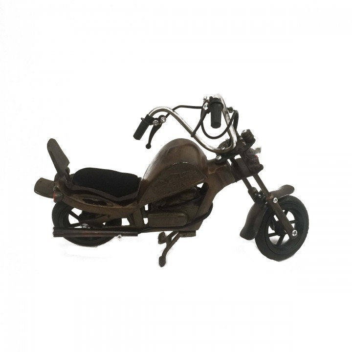 Original Indonesian Handmade Ironcraft - Miniatur Besi Moge Harley Davidson