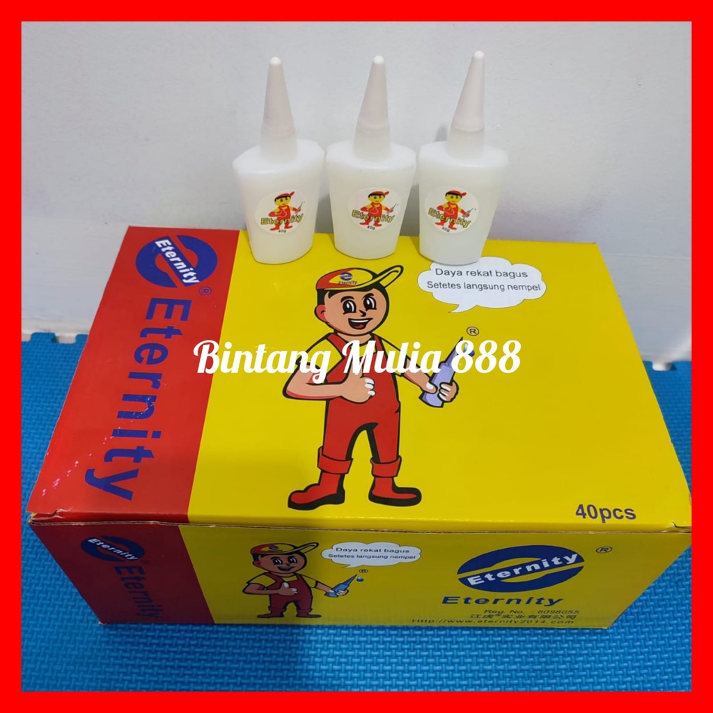 

Baru Lem Korea Eternity Jumbo (Perdus/40Pcs) Lem Serbaguna