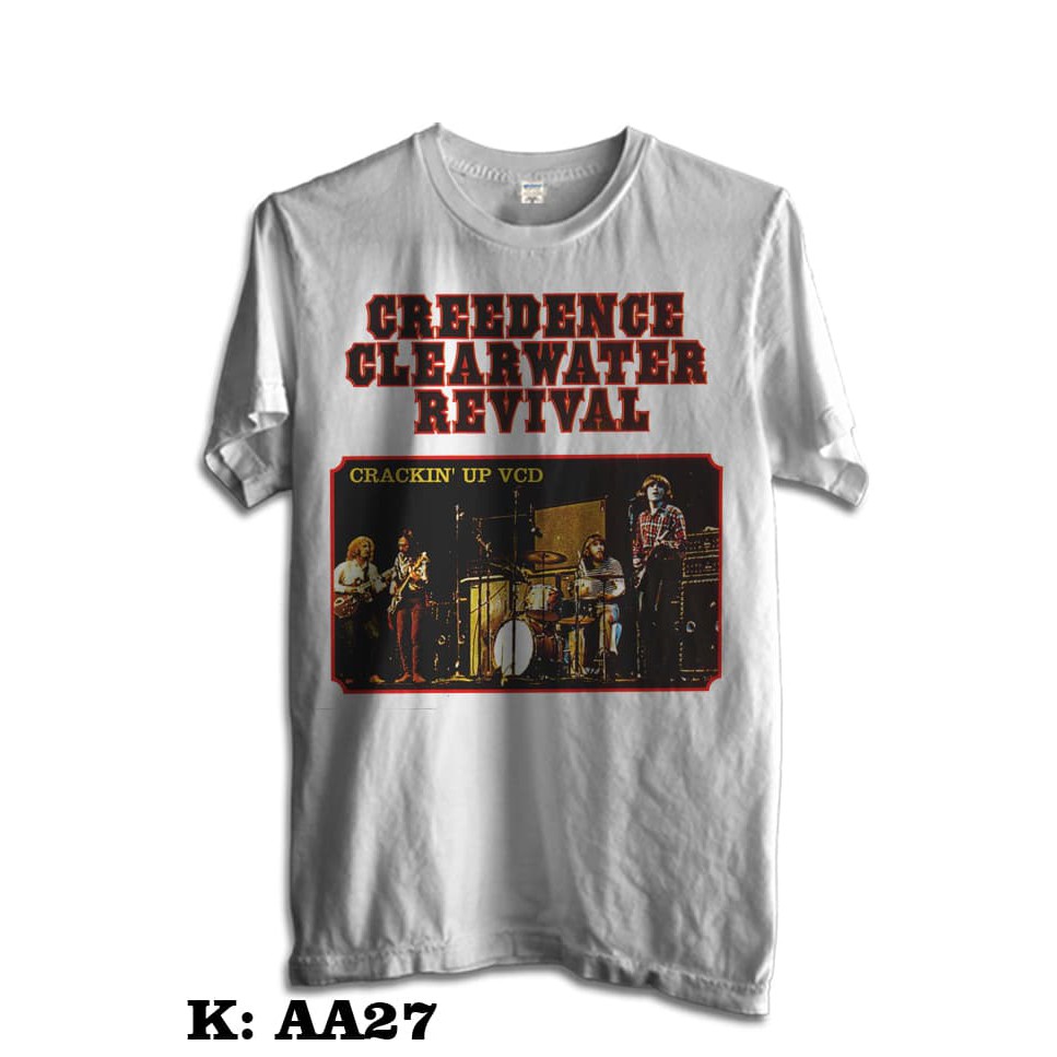 KAOS CCR CRANKNIV TSHIRT gildan sofstyle