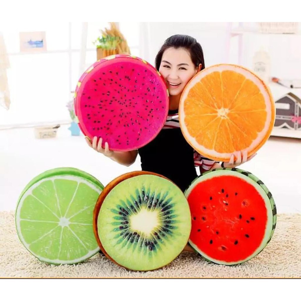 Bantal Buah / Bantal Sofa / Bantal Mobil / Bantal tidur Jumbo