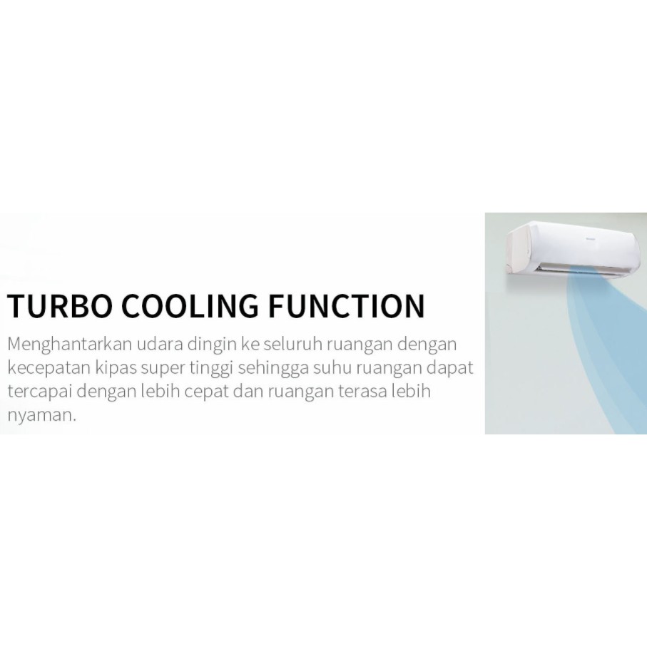 SHARP AC 1/2 PK Turbo Cool 350W AH-A5UCY 5UCY R32 Standard 0.5 PK