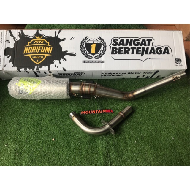 Knalpot Norifumi Original Tipe GTX Pro Stainless