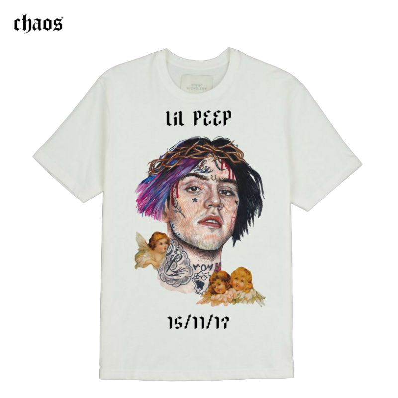 kaos baju band pria wanita Lil Peep Legend band t-shirt vintage music Hip Hop Legend bootleg oversiz