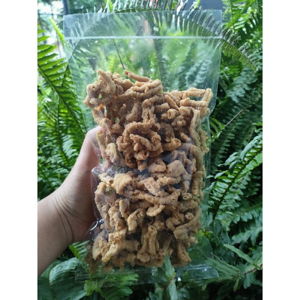 

kripik usus crispy