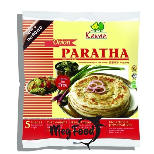 

Megfood - Kawan Food Roti Paratha Onion 5 pcs - 400 Gram