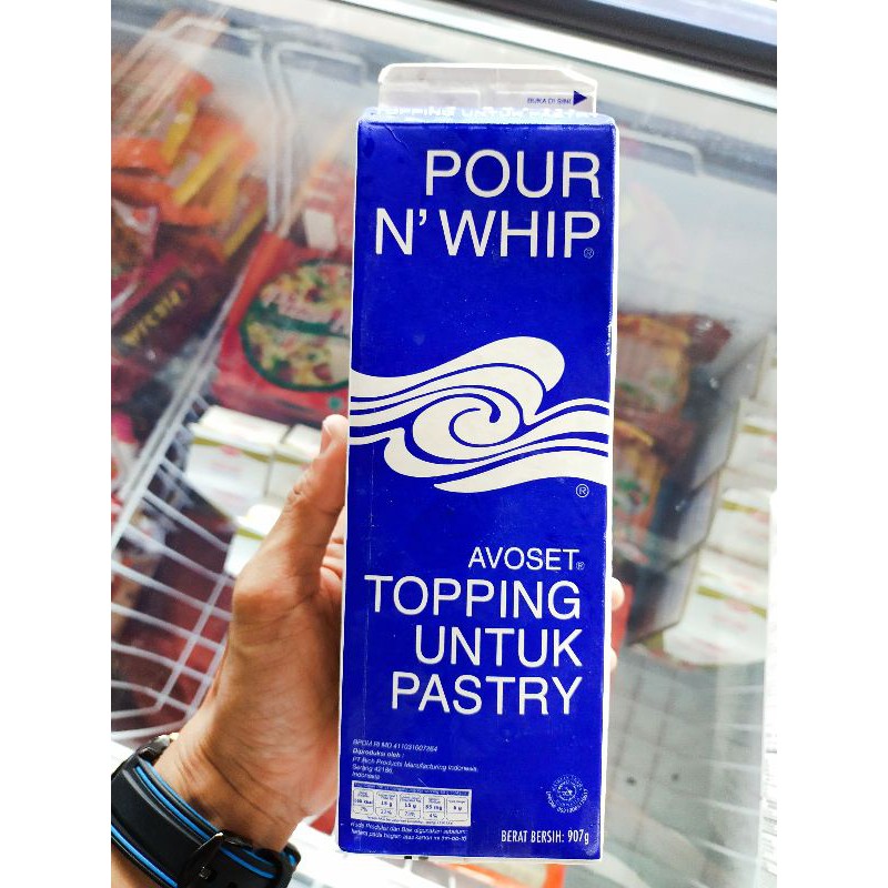 

RICHS Pour N Whip Avoset Topping untuk Pastry 907gr (BACA DESKRIPSI)