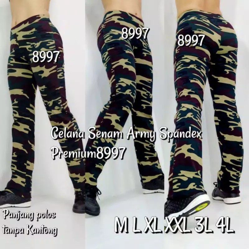 Celana Army Premium Murah | Celana Loreng SENAM | Celana Senam Army