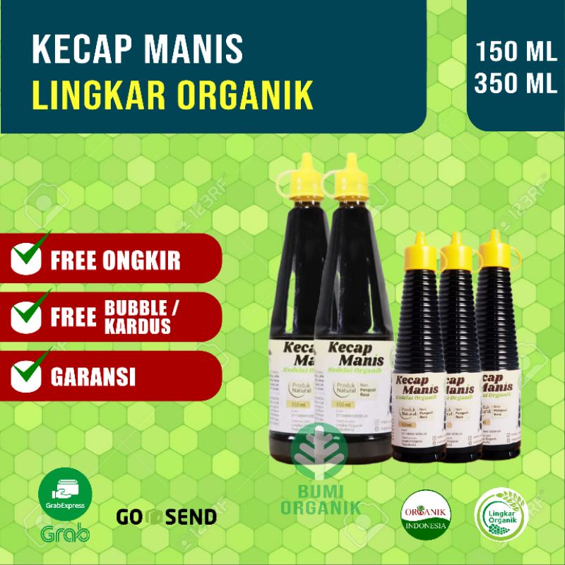 

Kecap Manis Lingkar Organik Non GMO