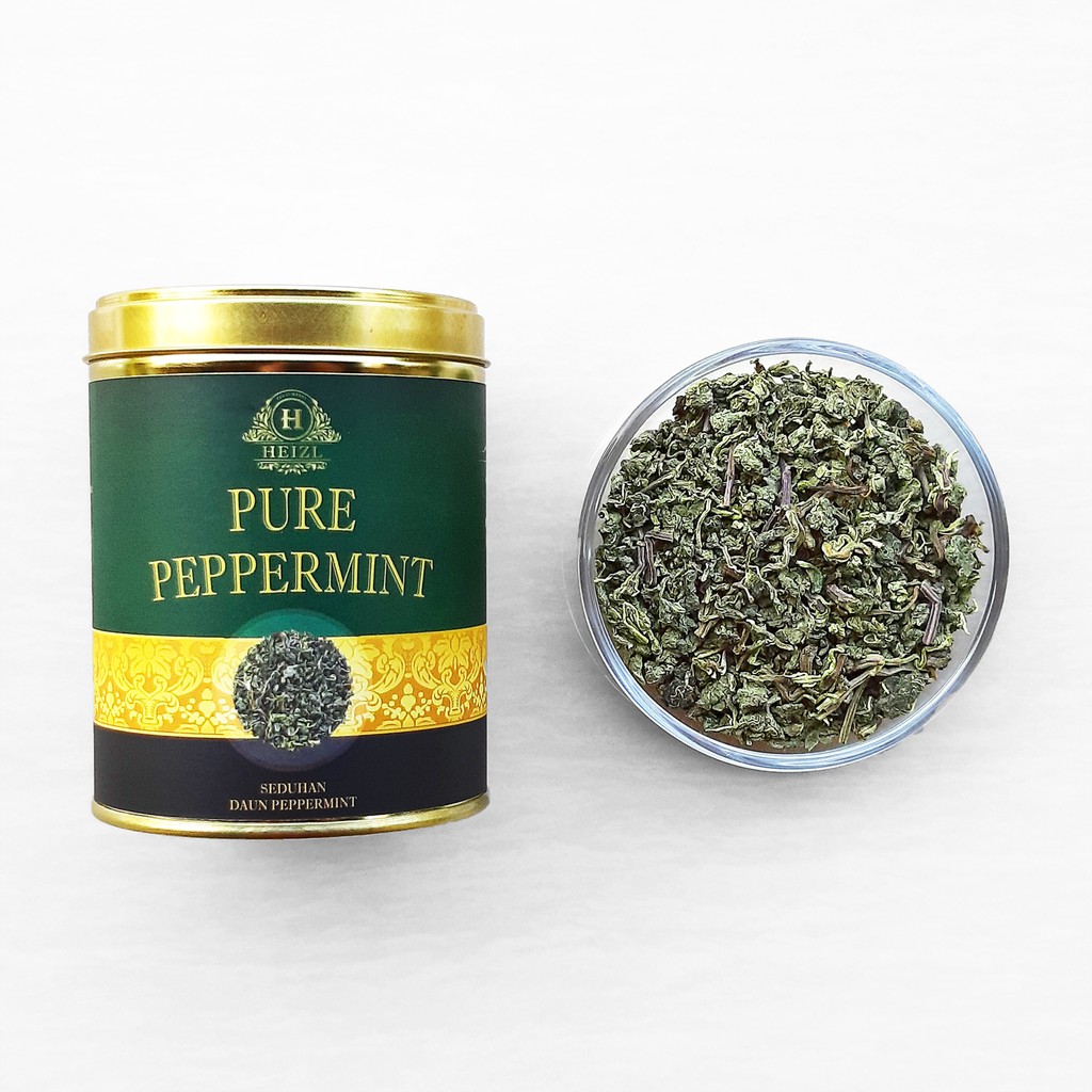 Jual Pure Peppermint Tea Teh Peppermint Dried Mint Leaves Daun Teh Mint