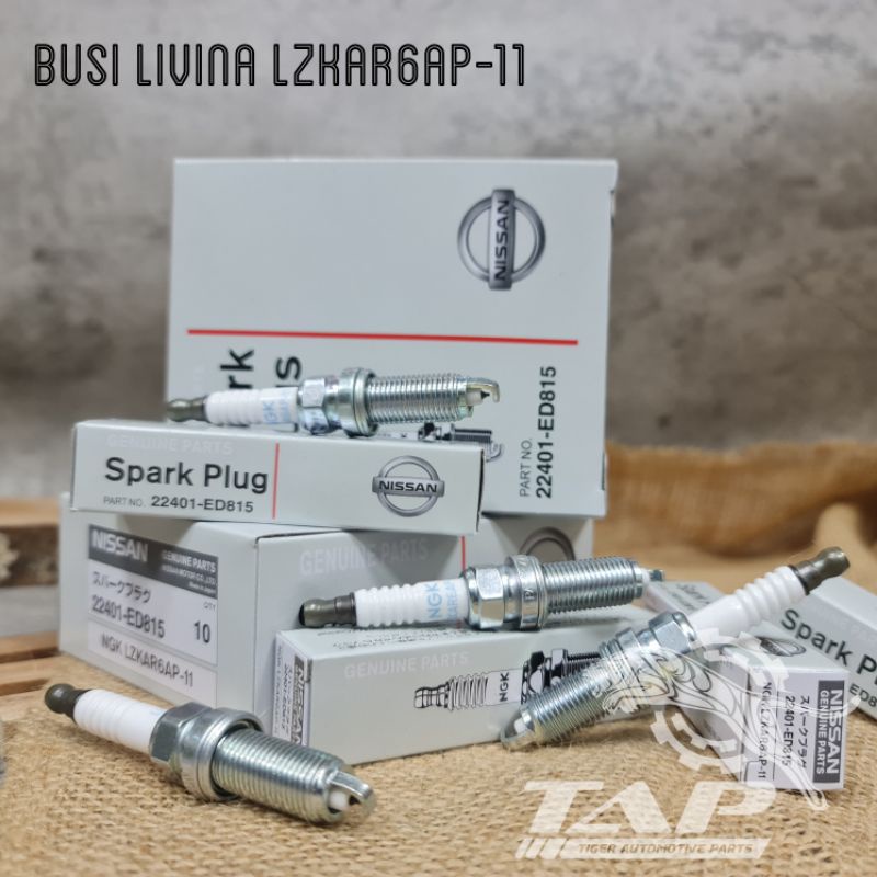 SPARK PLUG - BUSI LIVINA / EVALIA / MARCH / JUKE NGK LZKAR6AP-11