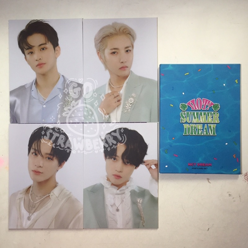[READY STOCK] Postcard NCT Dream 2nd MD Fanmeeting Hot Summer Dream (Mark, Renjun, Jeno, Chenle)