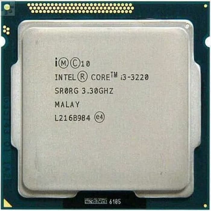 PROCESSOR CORE i3 3220 3.3GHz SOCKET 1155 TRAY TANPA FAN