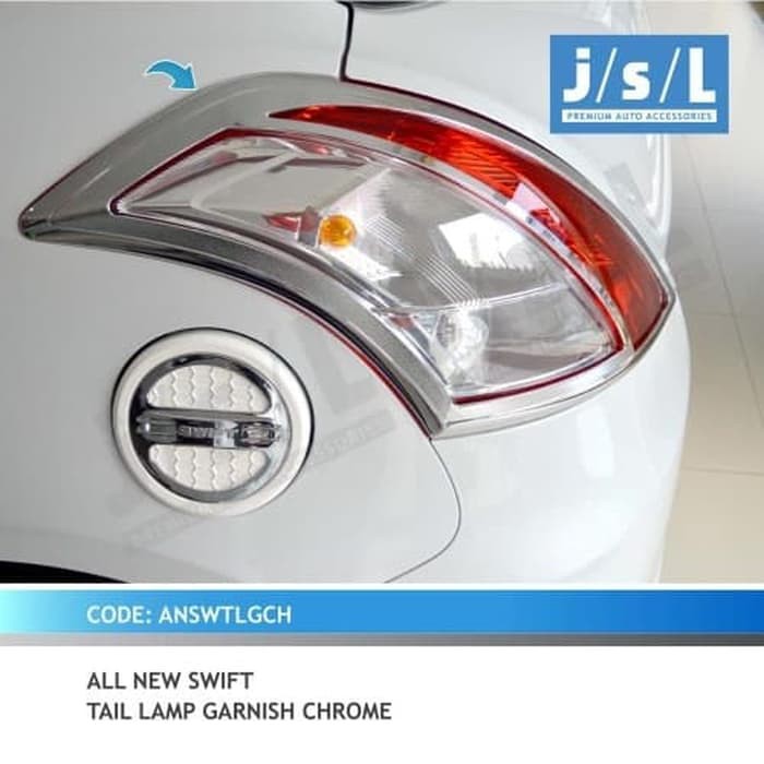 Garnish Lampu Belakang All New Swift