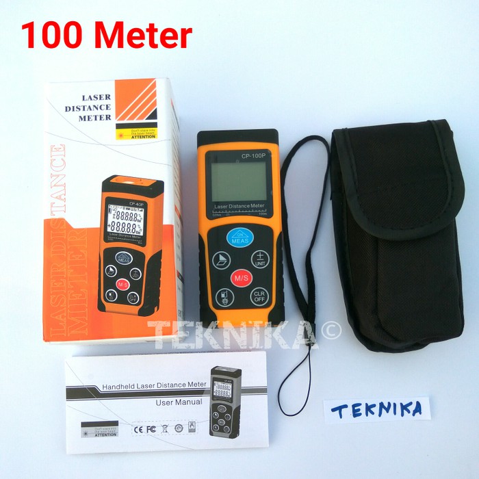 Alat Pengukur Jarak Laser Distance Meter 100m Meteran Laser Digital