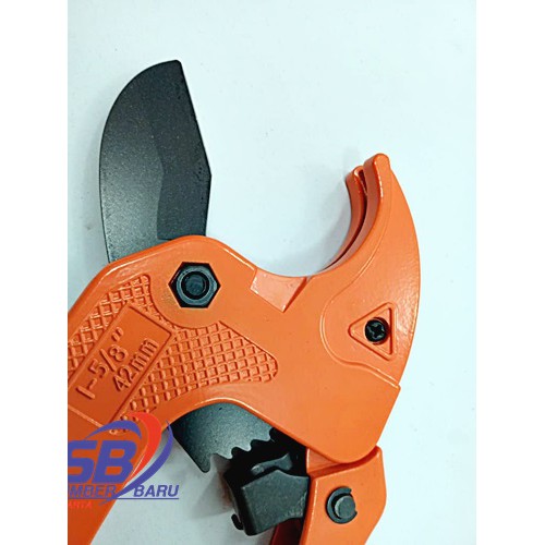 

GUNTING POTONG PIPA / GUNTING PIPA PVC HITAM CAMEL 42mm KUALITAS TERBAIK SBJ