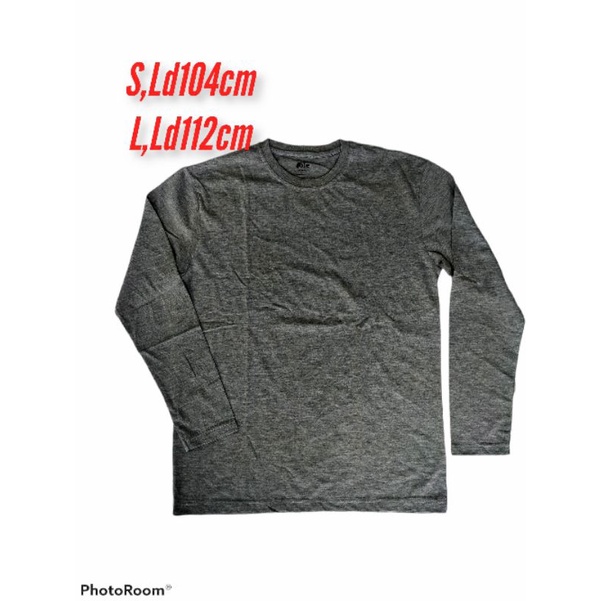 kaos cole dewasa abu polos