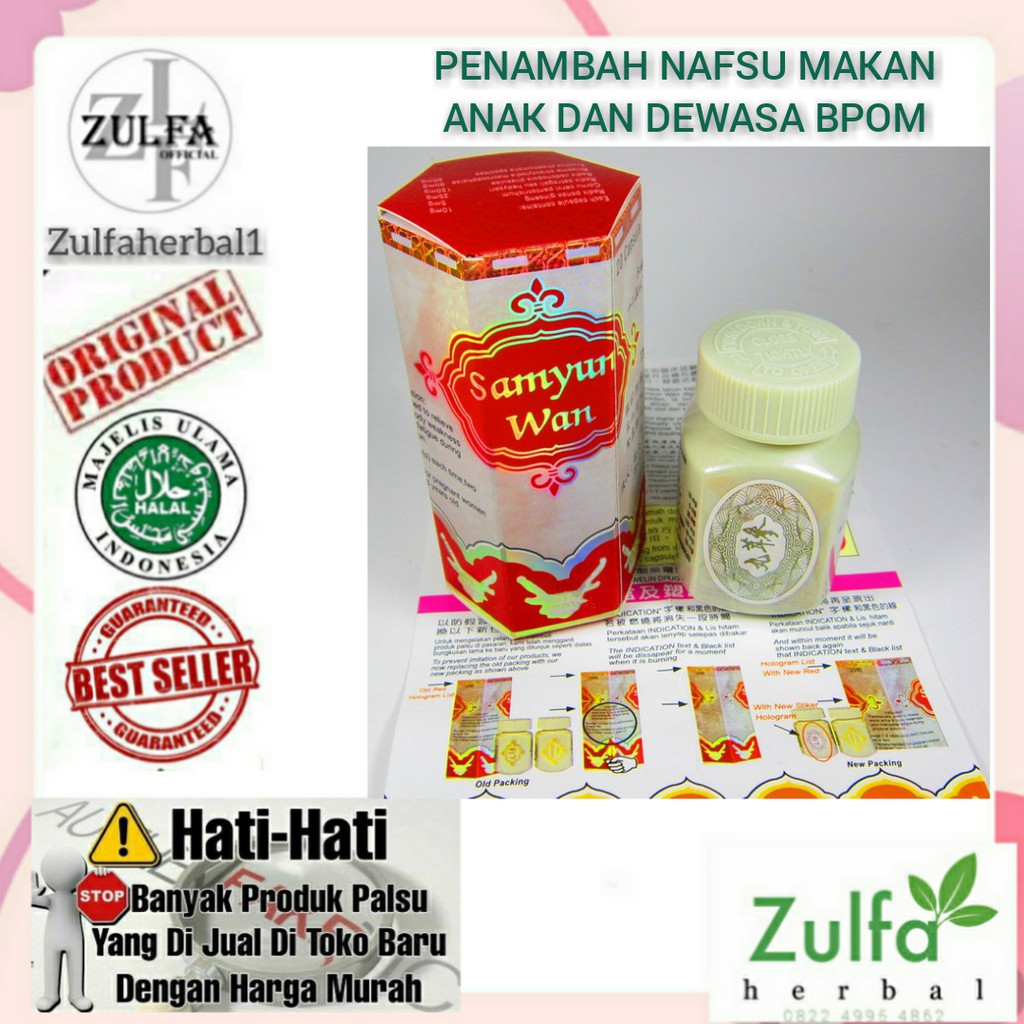 PENGGEMUK BADAN SAMYUN WAN KILAP BPOM