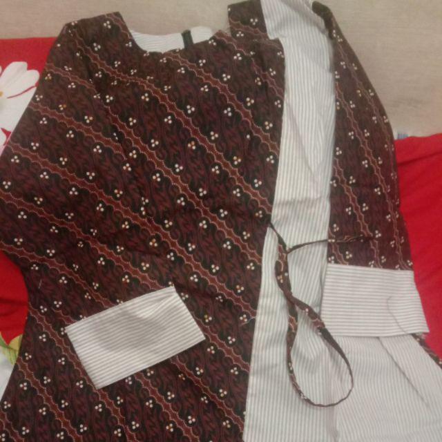 Atasan Batik Dolby Dolbi Dobby Doby Tenun Sutra Tulis Halus Katun Atbm Baron ,sarombit Atasan