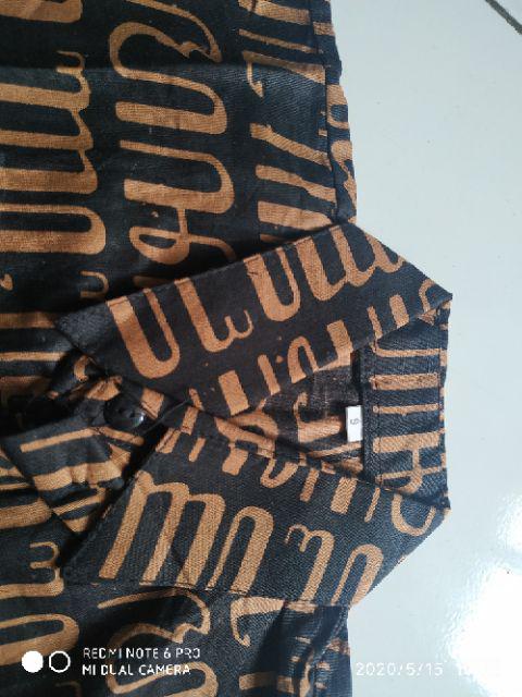 Batik Couple Keluarga Maura Sania Ruffle Ori Ndoro Jowo Dnt Motif Terkini 2021