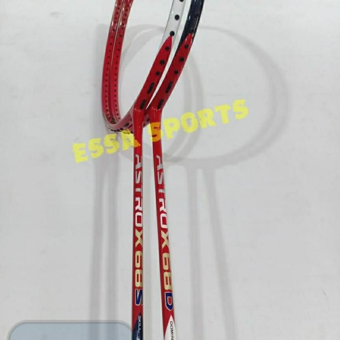 mantul habis badminton RAKET YONEX ASTROX 68D 68S NEW COLOR FREE SENAR GRIP TAS DAN PASANG - 68S