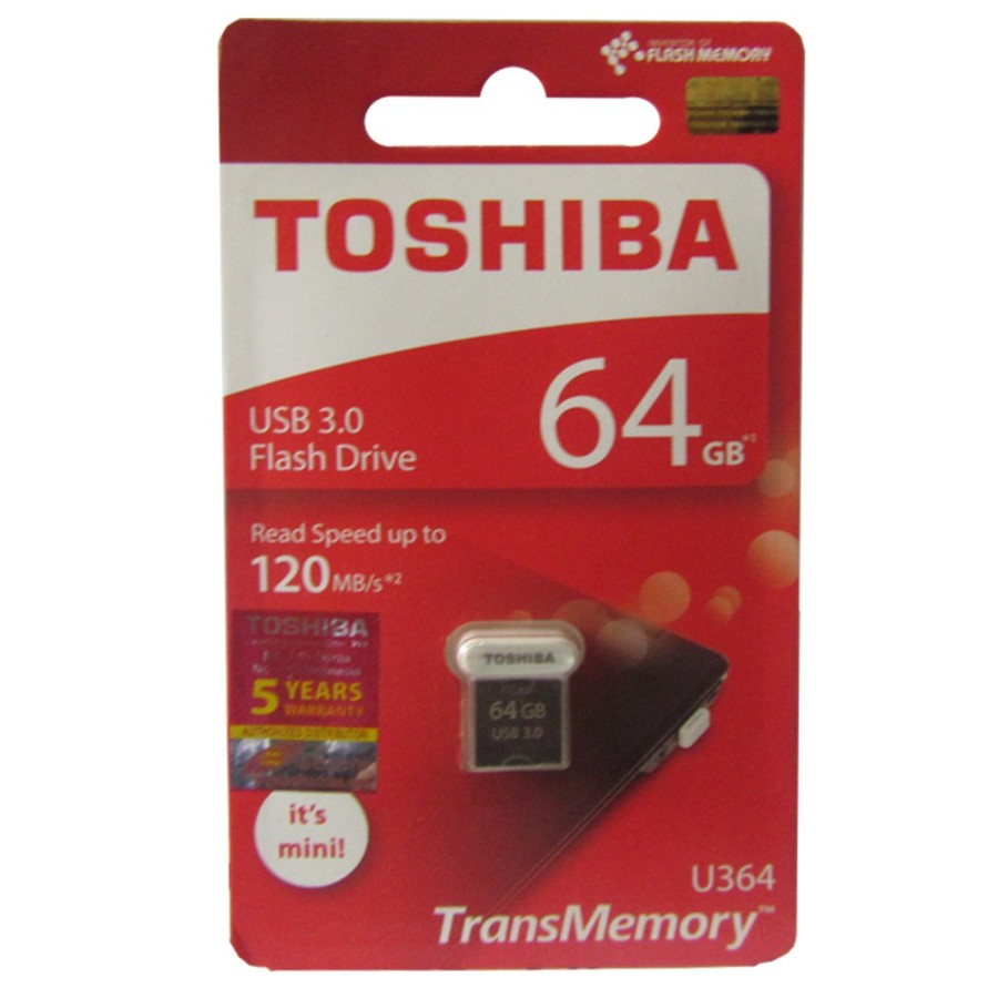 TOSHIBA FLASHDISK USB 3.0 TAWADAKO 64GB U364