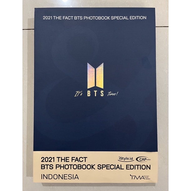 NEW BTS PHOTOBOOK THE FACT SPECIAL EDITION 2021