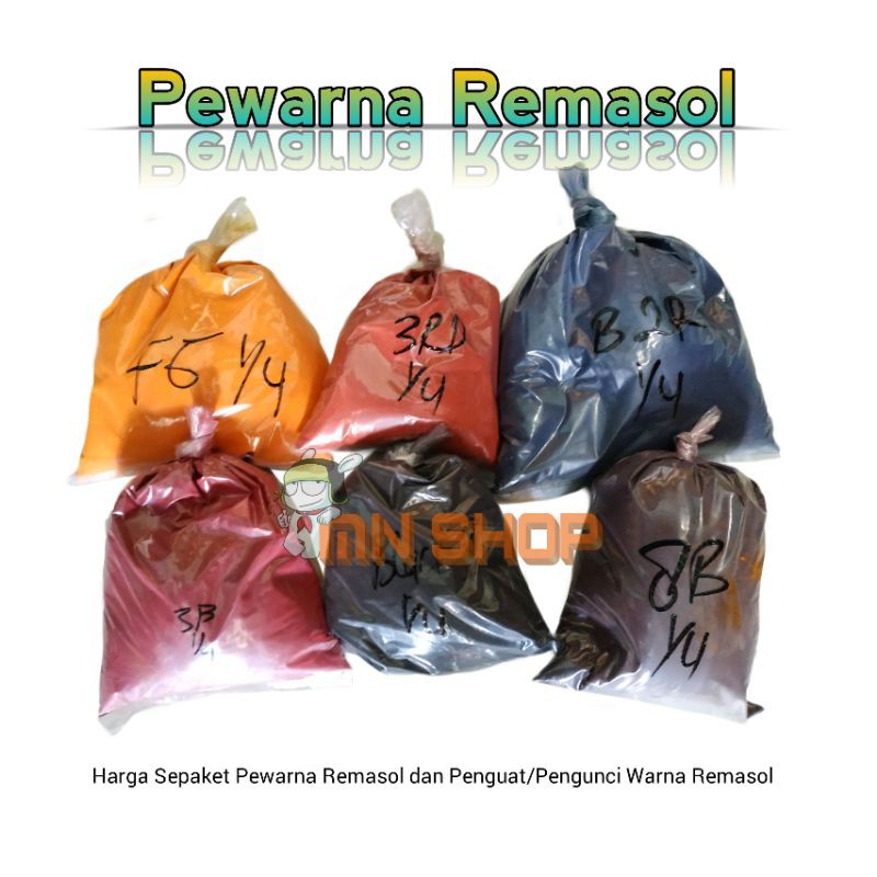 100gram Pewarna Remasol Batik Plus Penguat/Pengunci Warna