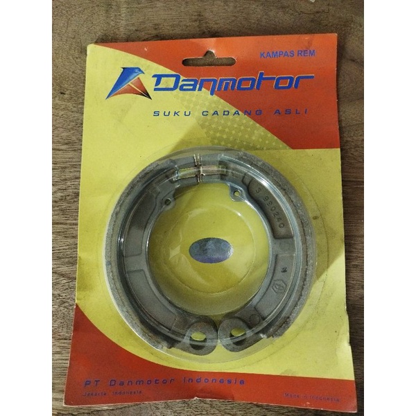 kampas rem tromol vespa super danmotor