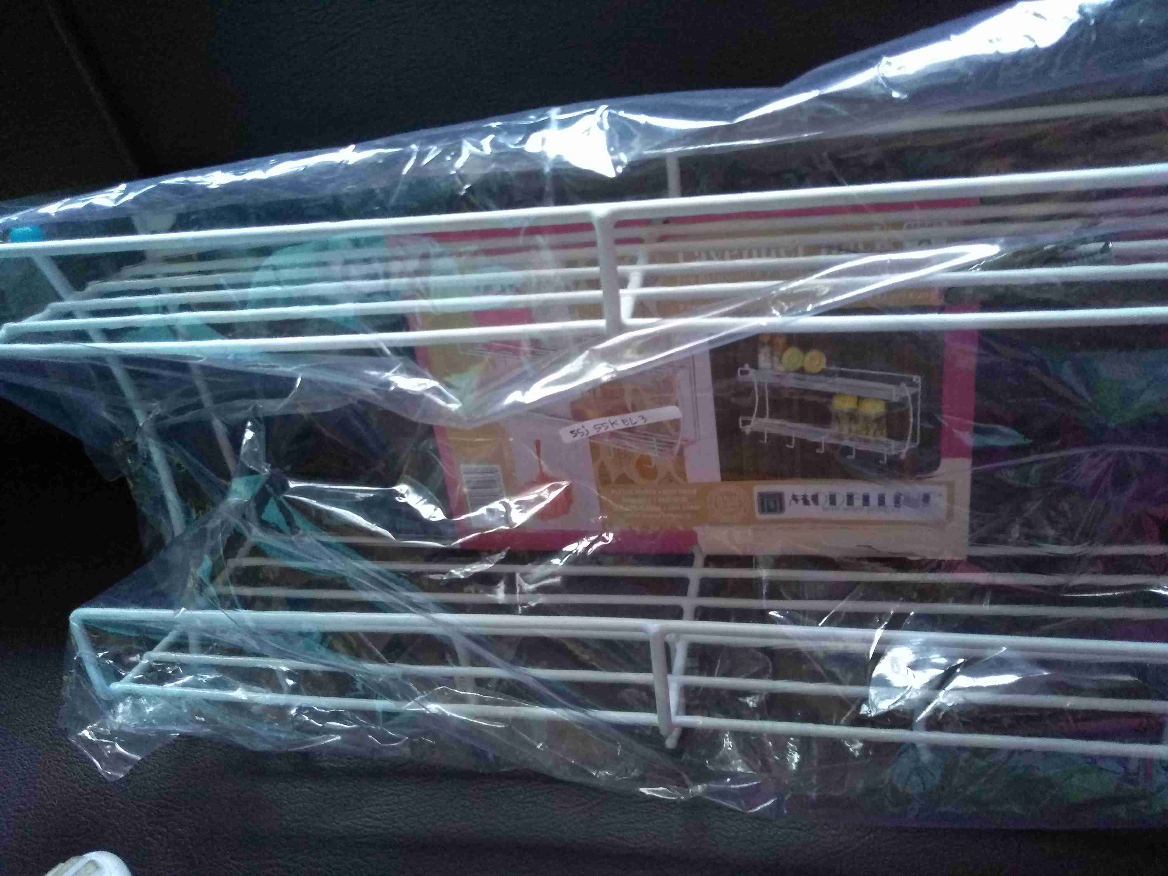 Lavender Rack Modeline / Rak Bumbu Tempel / Rak Gantung Bumbu / Rak Coating Tebal