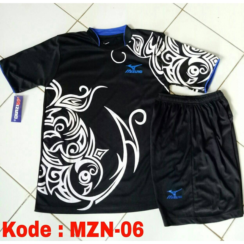 Setelan Jersey Seragam kaos team Futsal Sepak Bola Mizuno GS