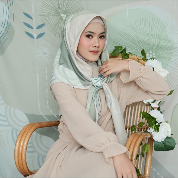 KERUDUNG SEGI EMPAT PRINTING MOTIF JILBAB SEGIEMPAT HIJAB SEGIEMPAT SCARF VERANA