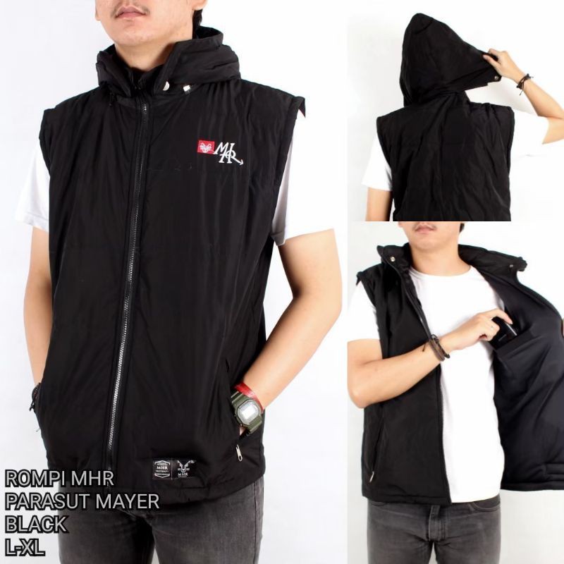 ROMPI Perasut Bodyvest Pria Vest Motor Bikers Murah Casual Outdoor Gunung Adventure Premium Quality