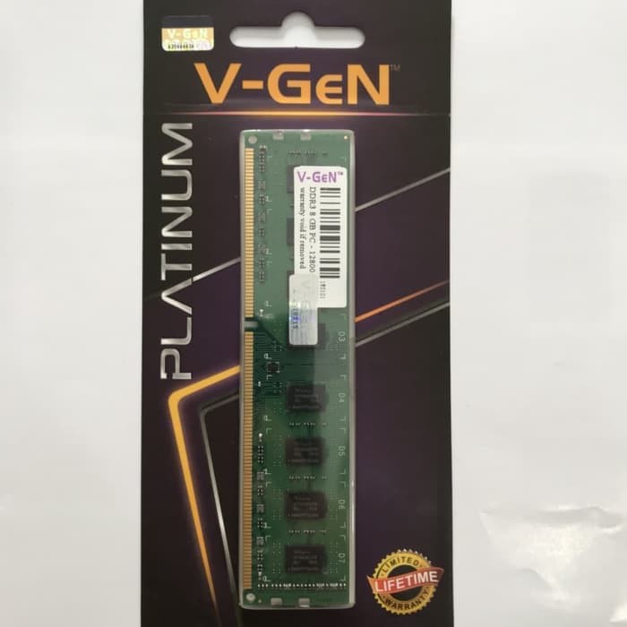 DDR3 8GB PC-12800 / 1600MHz V-GeN Platinum