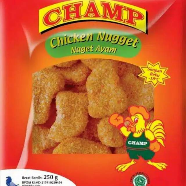

Champ chicken nugget 250 gr - champ nugget ayam