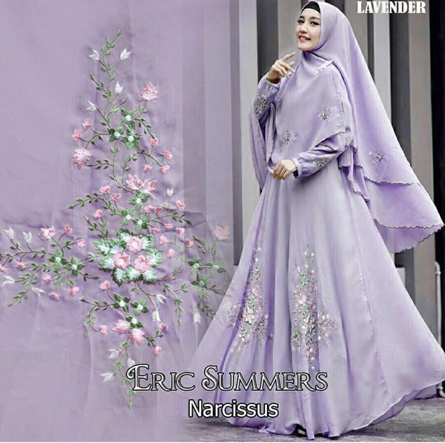 JCK- Syari hijab Narcissus (8 warna)