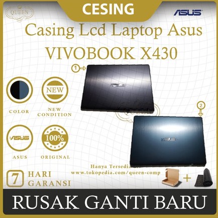 Casing Cover Lcd Laptop Asus VIVOBOOK S14 S4300 S4300U X430 Original